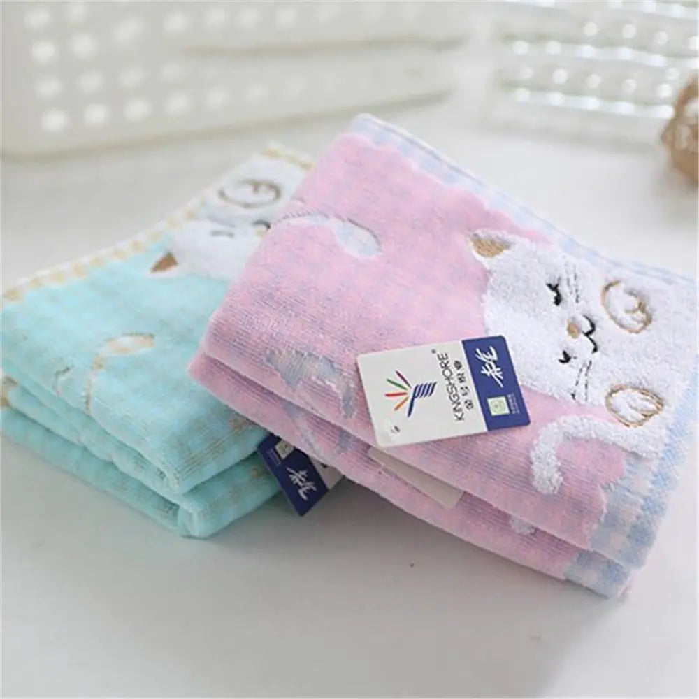 Pure Cotton Kitten Handkerchief