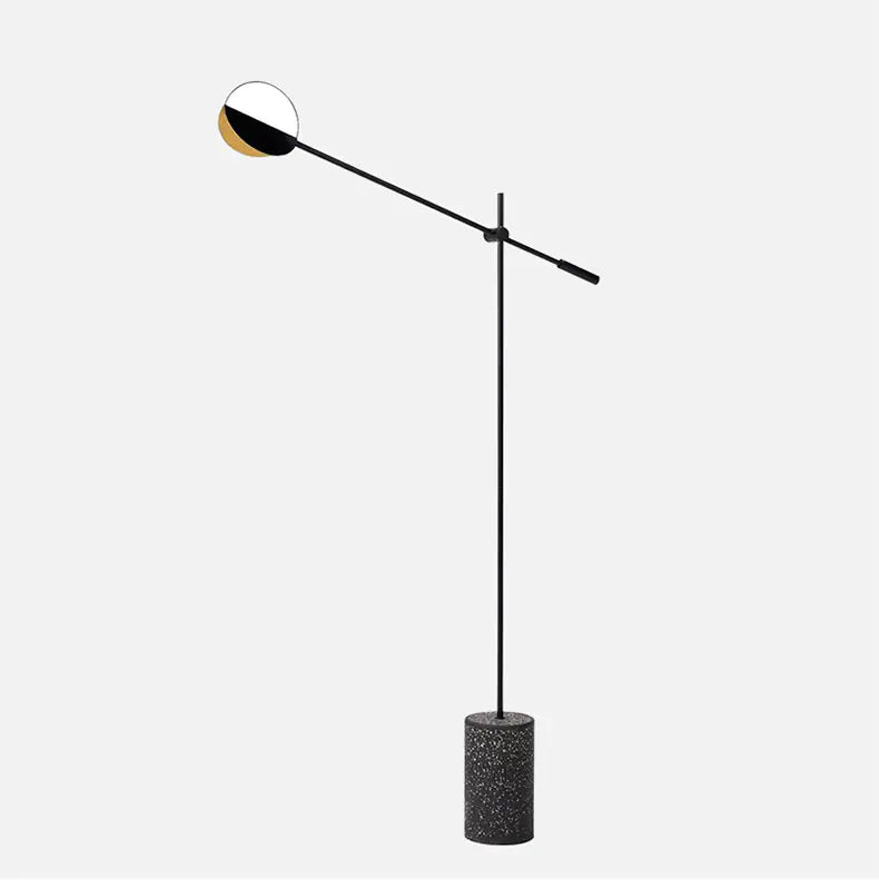 Chic Minimal Floor Lamp with Artistic Base