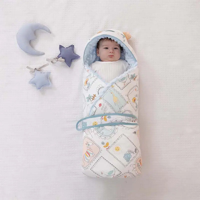 Cozy Cotton Baby Swaddle Blanket