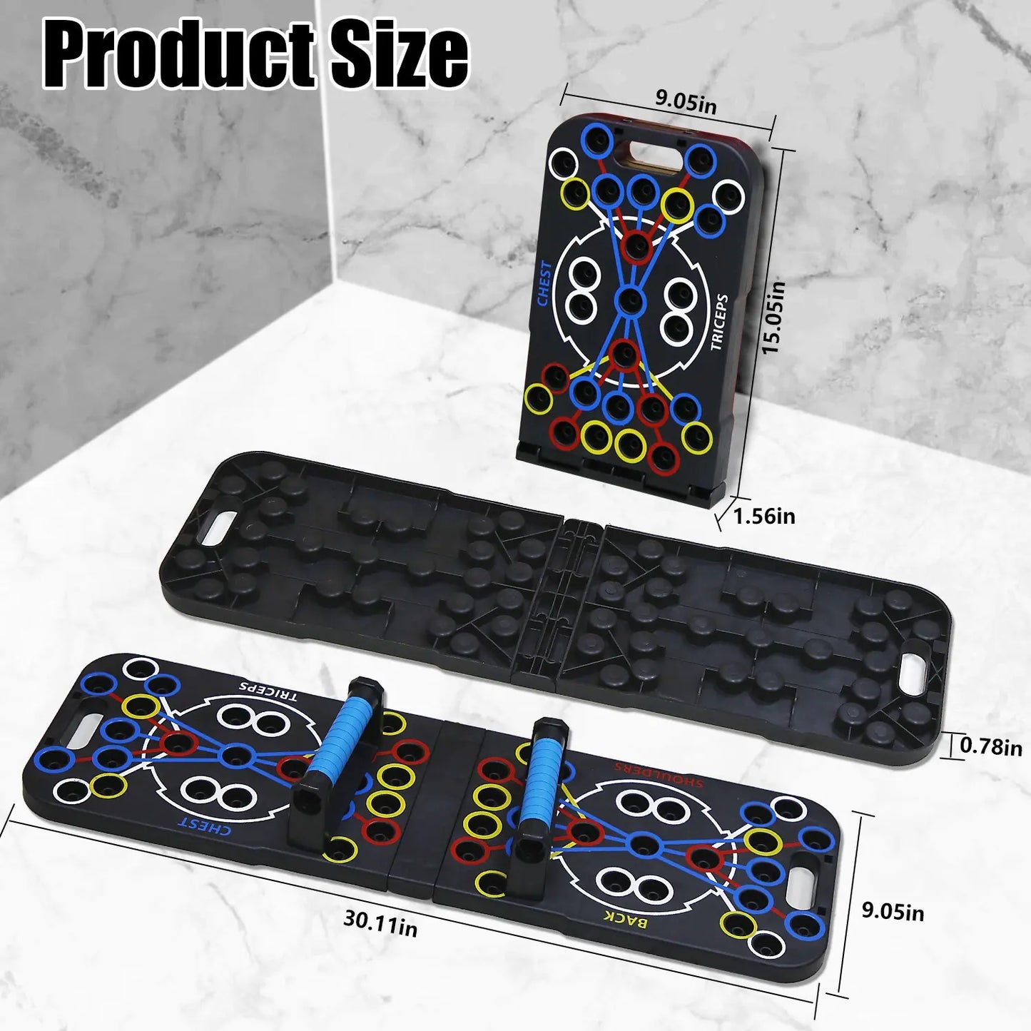 Total Home Gym Push-Up Board Kit