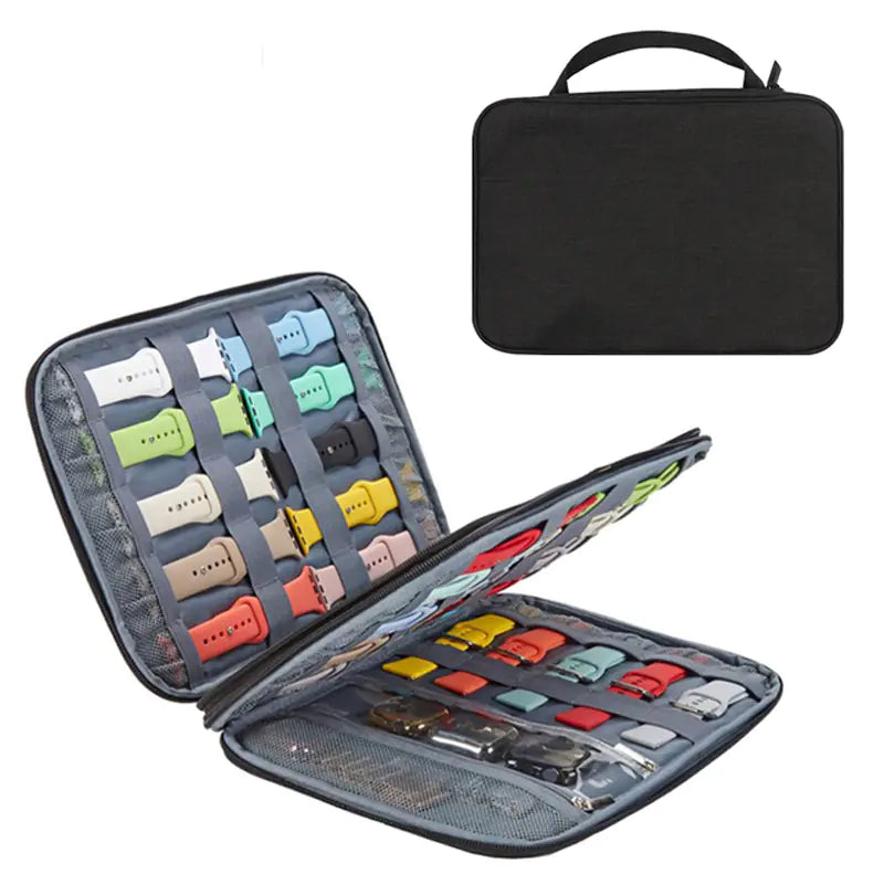 Travel-Friendly Watch Strap Organizer