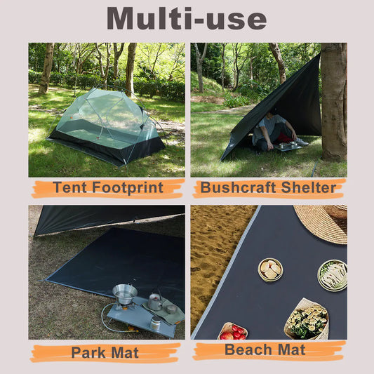 All-Weather Camping Mat with Anchors