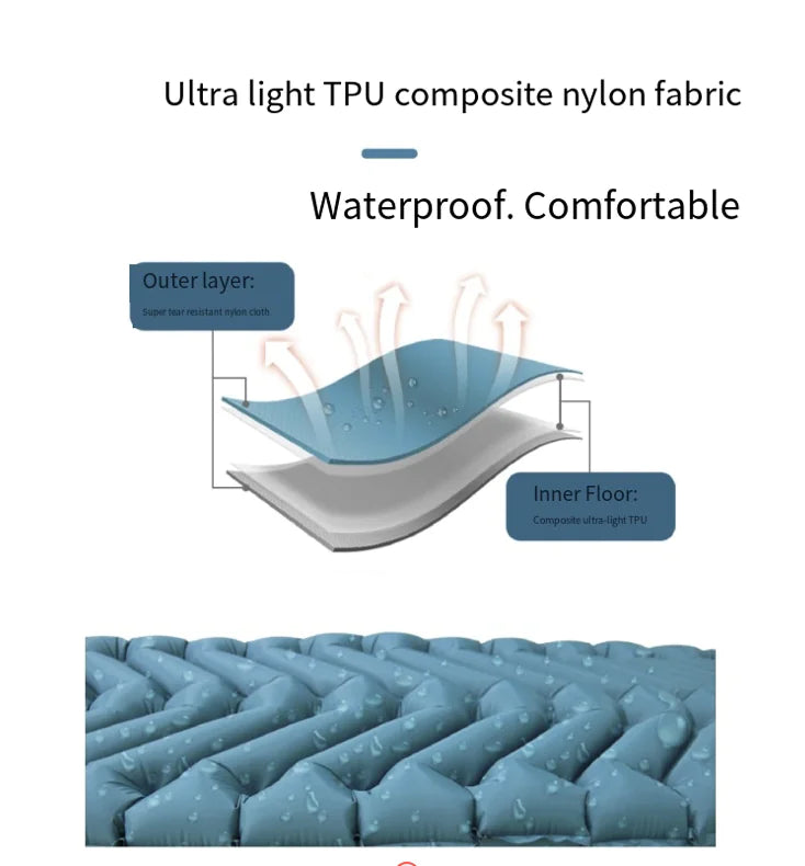 Ultra-Durable Outdoor Air Mattress