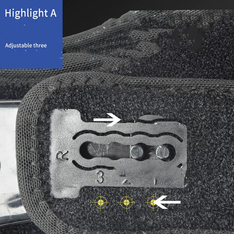 Enhanced Knee Support Brace with Patella Guard