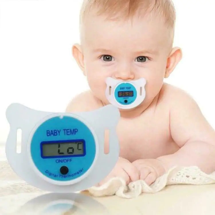 Pacifier-Style Baby Thermometer