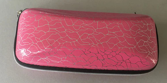 Leopard Zip Sunglass Case