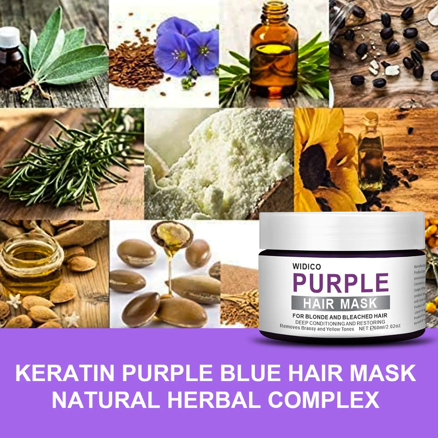 Radiant Locks Purple Toning Shampoo