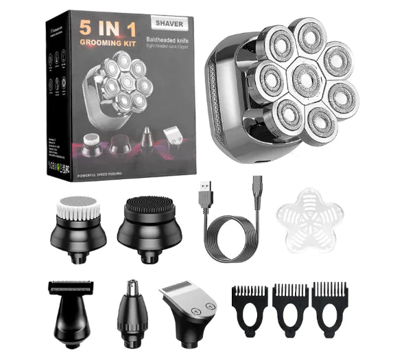 Water-Resistant Men's Bald Head Shaver