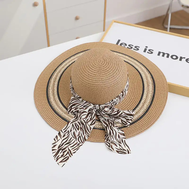 Chic Foldable Straw Beach Hat