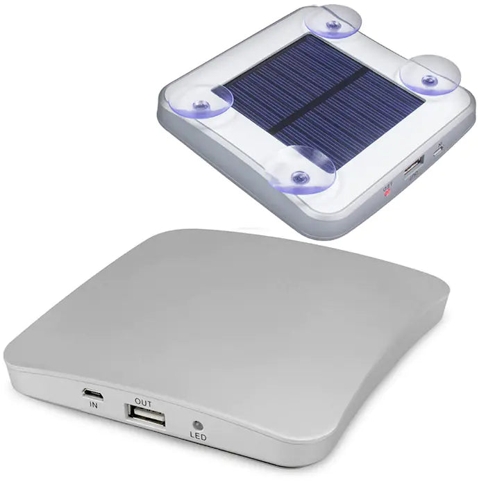 SolarSuction Portable Power Bank