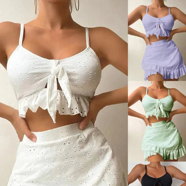 Trio Beachwear Bikini Set - Soft Fabric