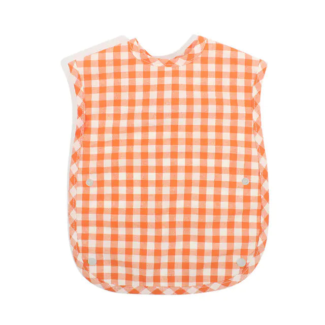 Stylish Plaid Baby Bib