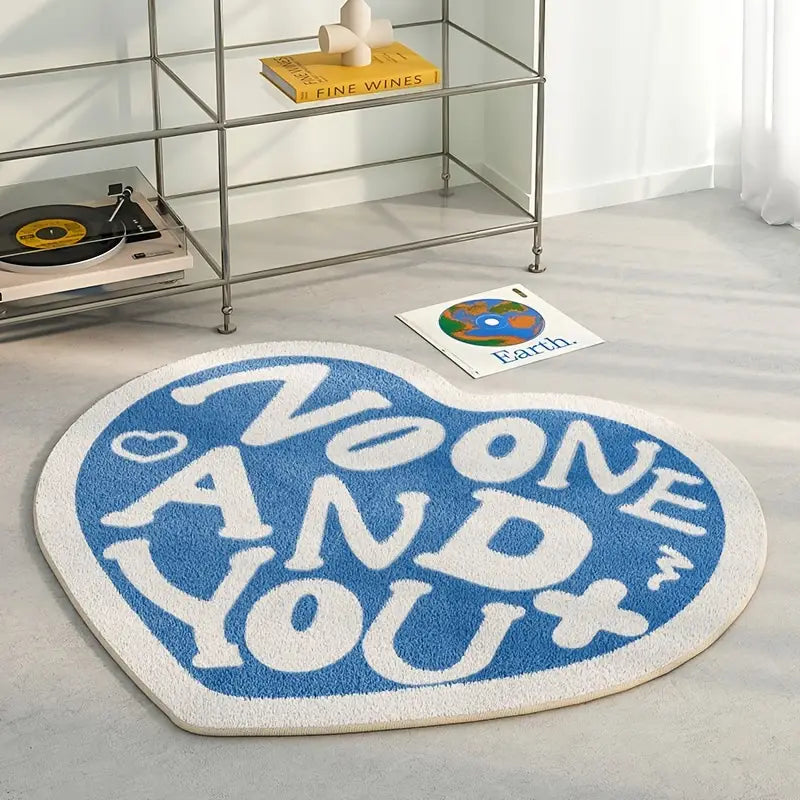 Charming Heart Rug for Home Decor