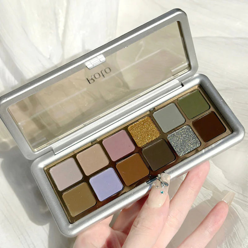Midnight Shimmer 12-Color Eyeshadow Set