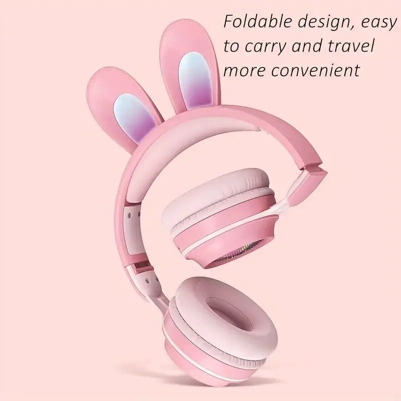 Bunny Beats RGB Wireless Headphones for Kids