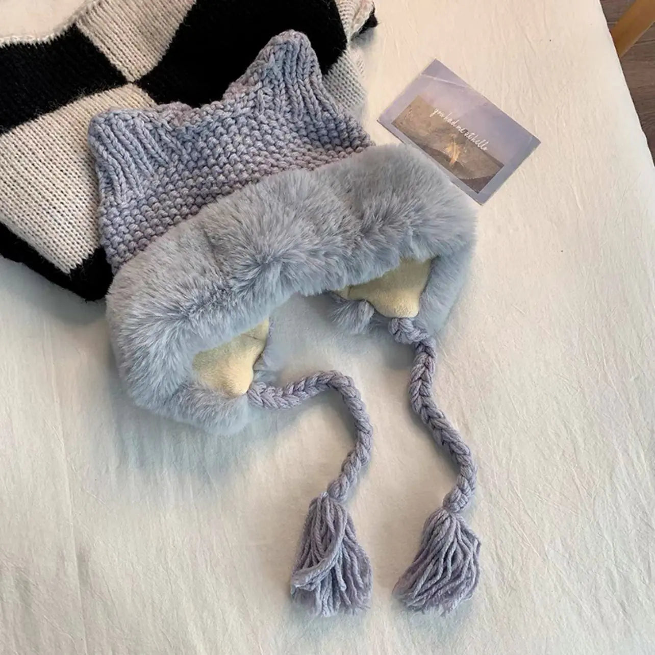 Chic Cat Ear Beanie Hat