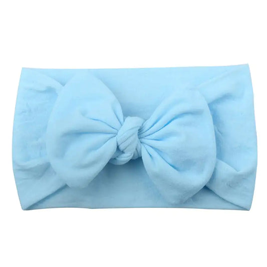 Chic Nylon Bow Hair Bands for Kids