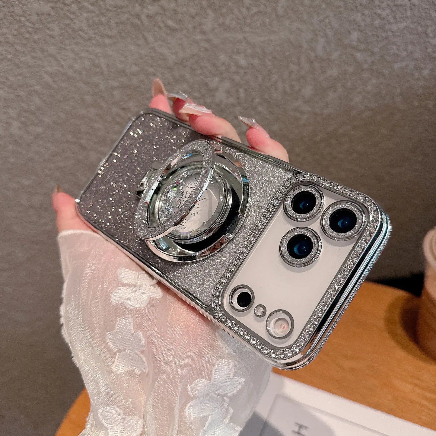 Sparkle Diamond Magnetic iPhone Case