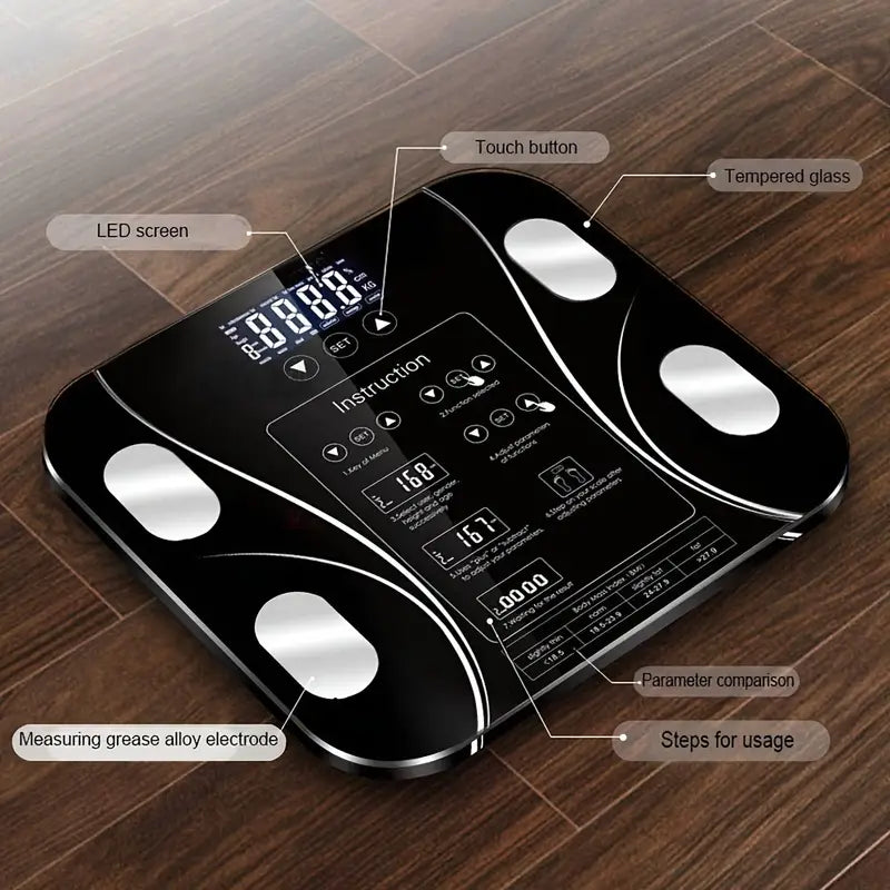 LCD Body Composition Weighing Scale