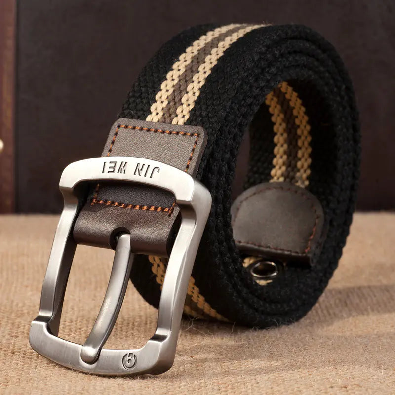 Men's Durable Canvas Outdoor Belt