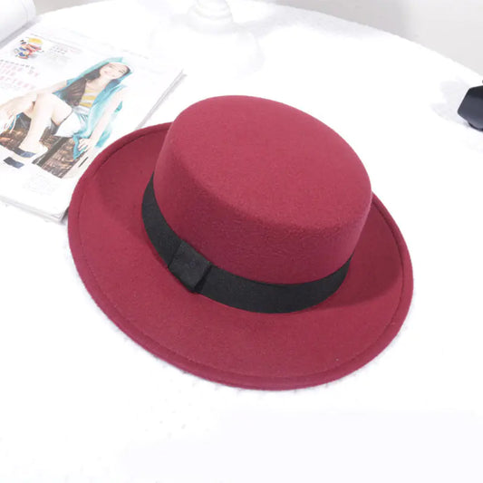 British Wide Brim Retro Fedora