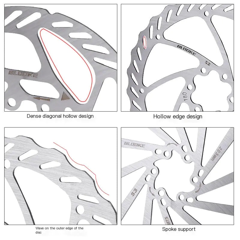 BLOOKE Alloy MTB Brake Discs (120-203mm)