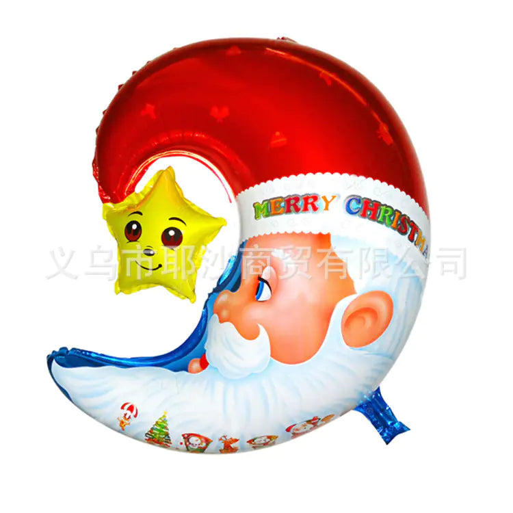 Santa Foil Fest - Christmas Celebration Balloons