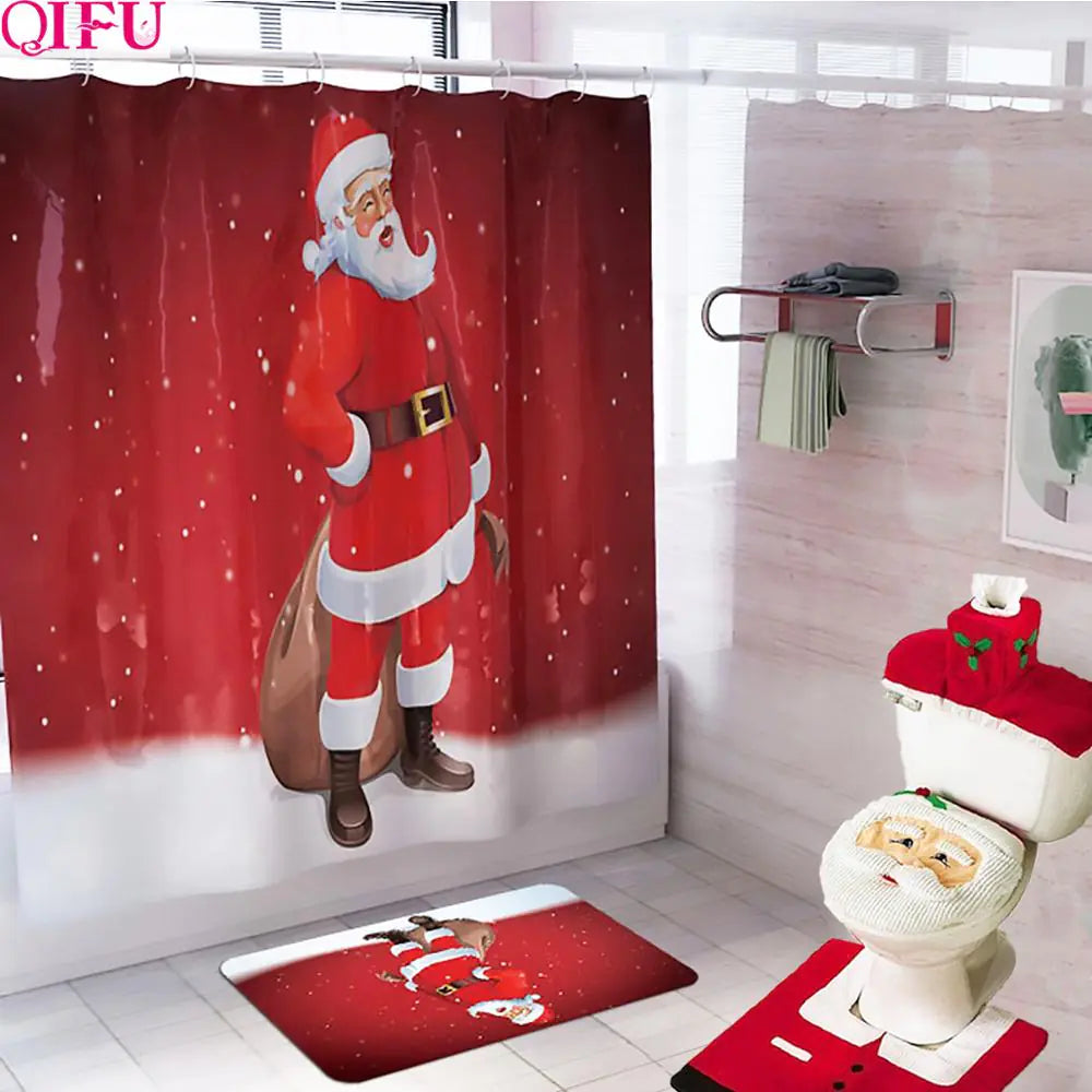 Festive Bathroom Ensemble