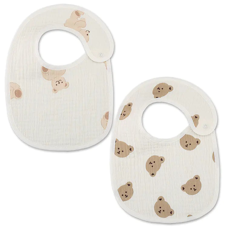 CottonSoft Kids' Waterproof Bibs
