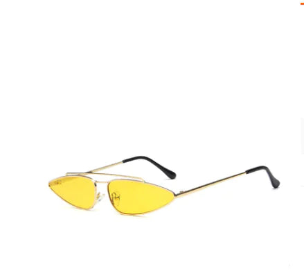Chic Cat Eye Metal Sunglasses