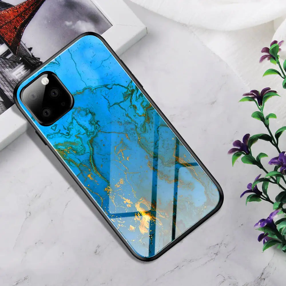 Sleek Gradient Glass Phone Cover