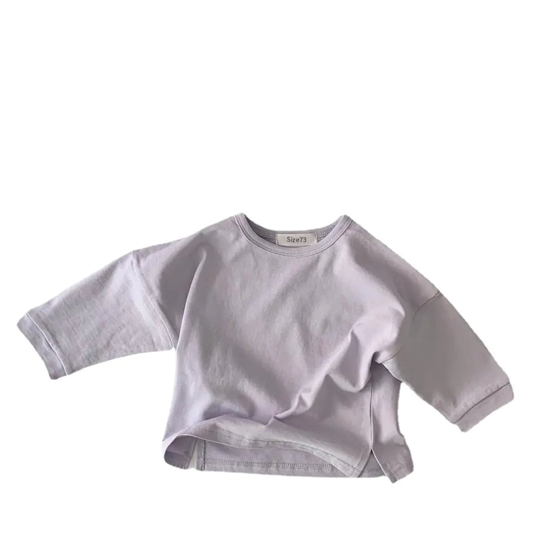 Baby Brushed-Cotton Cozy Tee
