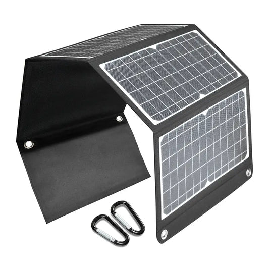 30W Foldable Solar Charger for Outdoor Use
