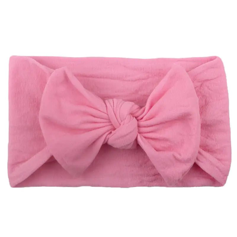 Chic Nylon Bow Hair Bands for Kids