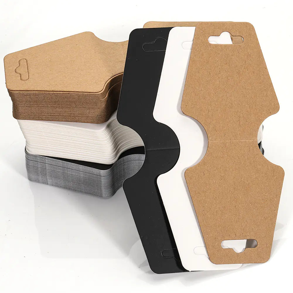 100pc Stylish Foldable Necklace Display Cards