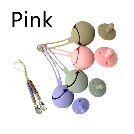 Nipple Storage Bag with Lanyard and Teether Chain