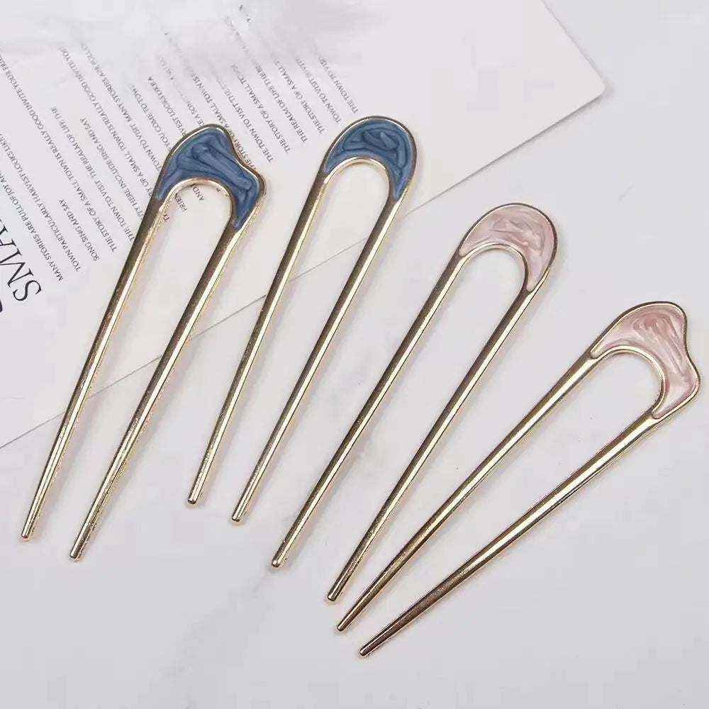 Elegant Shell-Inspired Hair Fork