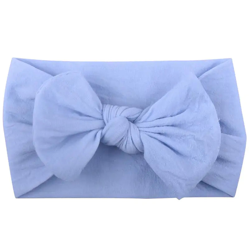 Chic Nylon Bow Hair Bands for Kids