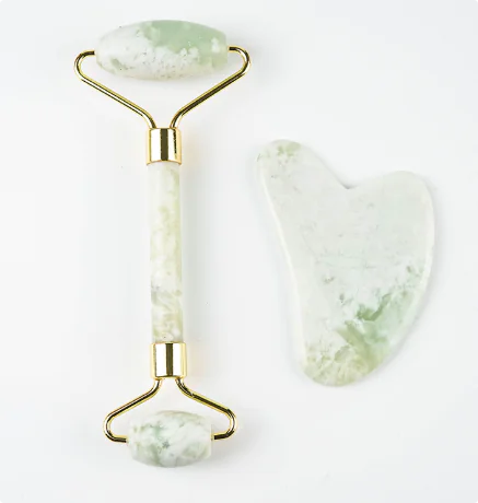 White Jade Wellness Roller 110g Set