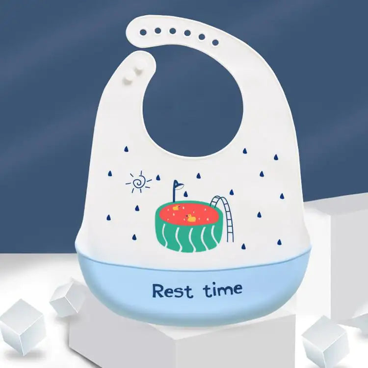 Kids' 3D Catch-All Silicone Bib