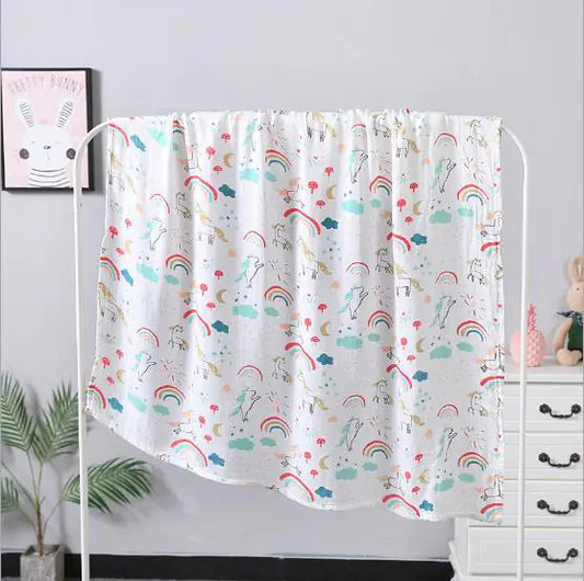 Dual Layer Soft Bamboo Baby Towel 110x120cm