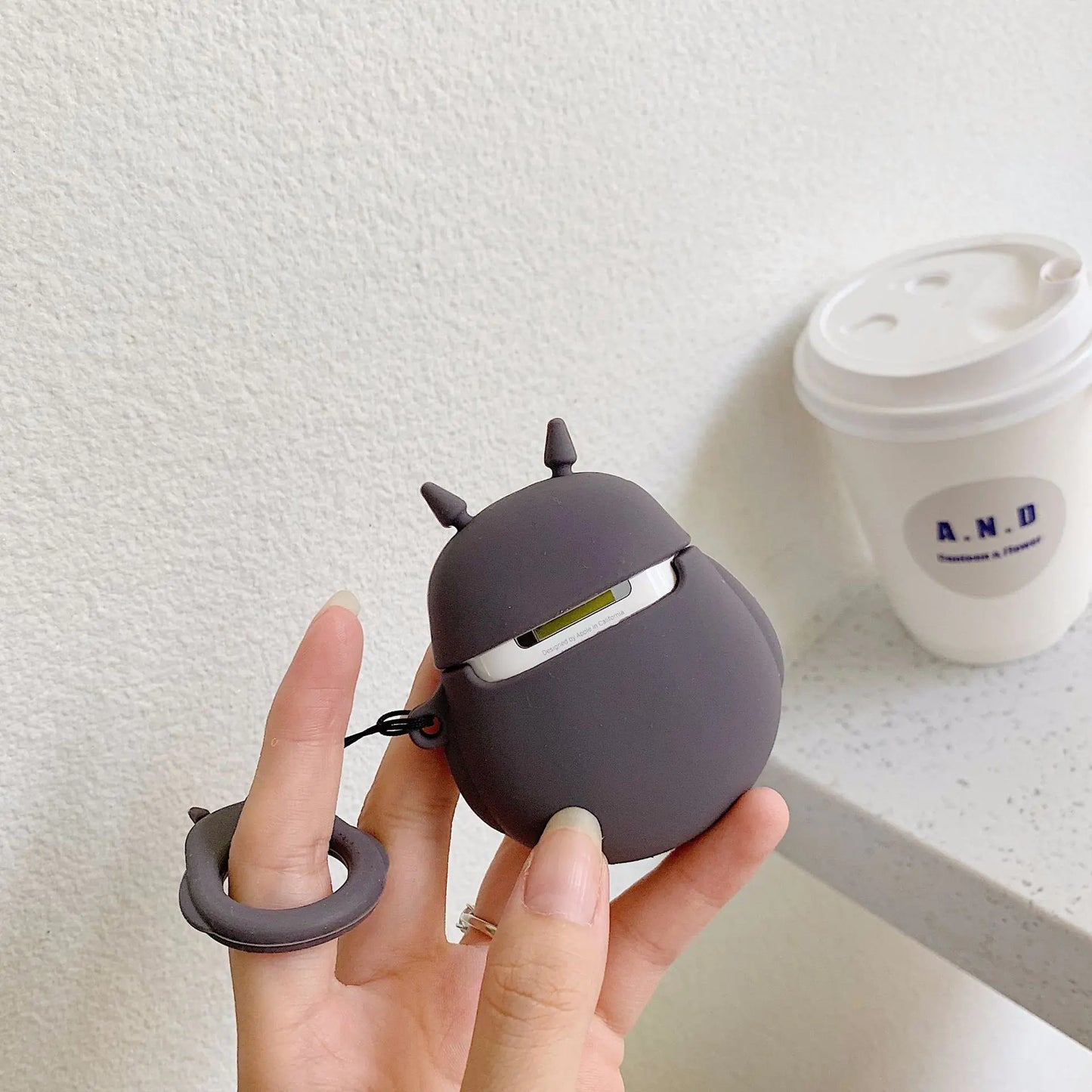Totoro-Themed AirPods Metallic Sticker & Case