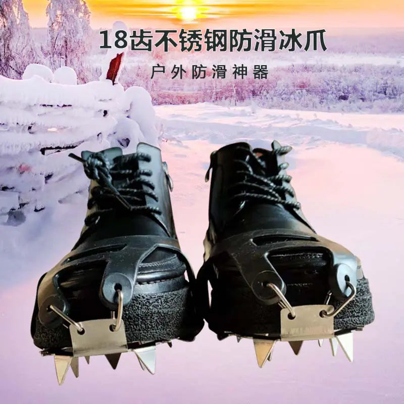 18-Tooth Ice Traction Cleats