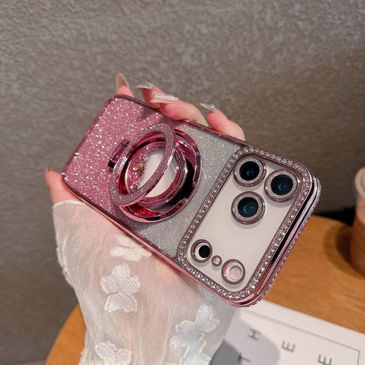 Sparkle Diamond Magnetic iPhone Case