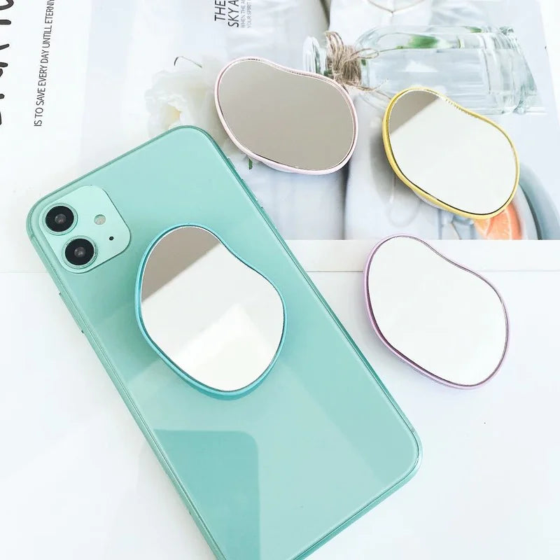 Chic Compact Mirror with Phone Stand