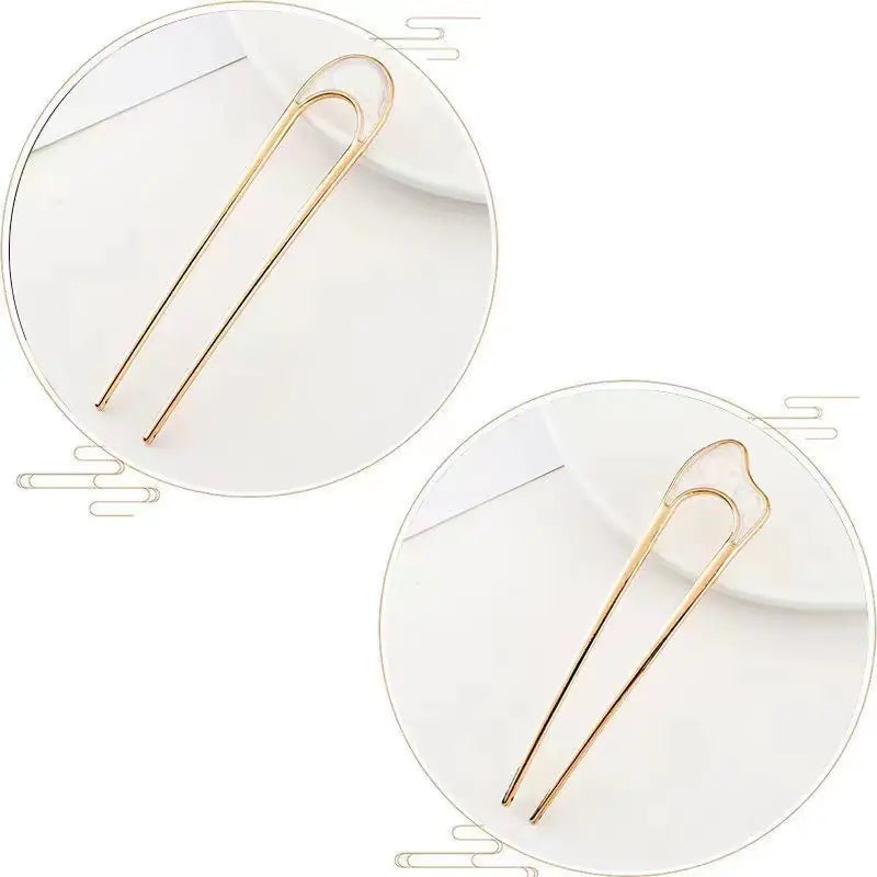 Elegant Shell-Inspired Hair Fork