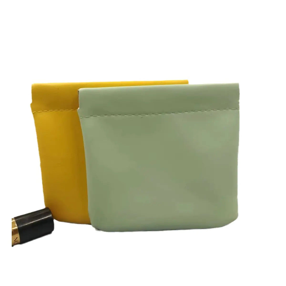 Chic Lipstick Carryall with Snap Closure