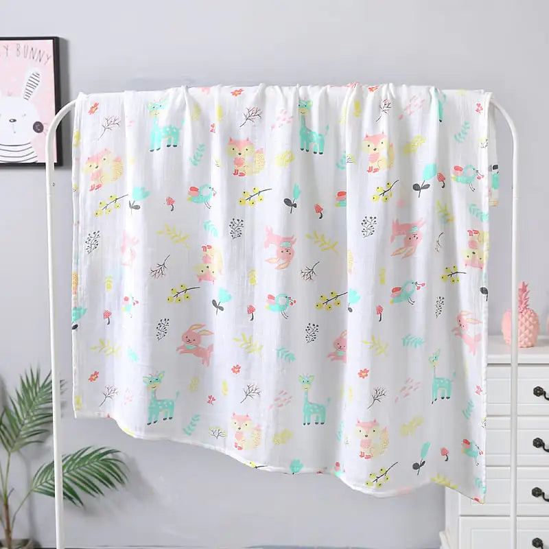 Dual Layer Soft Bamboo Baby Towel 110x120cm