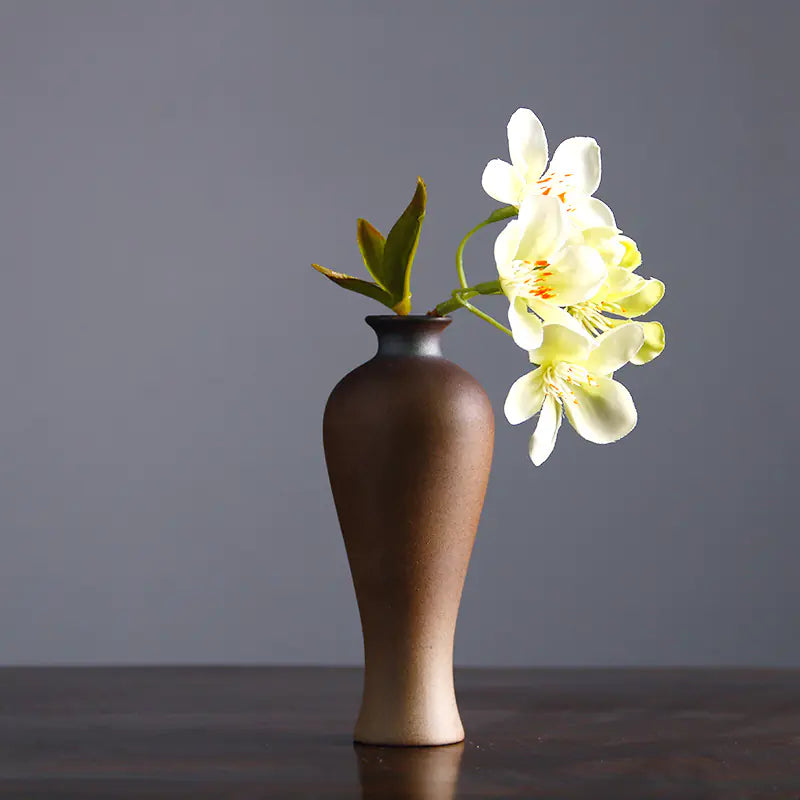 Antique Zen Ceramic Vase for Home Decor