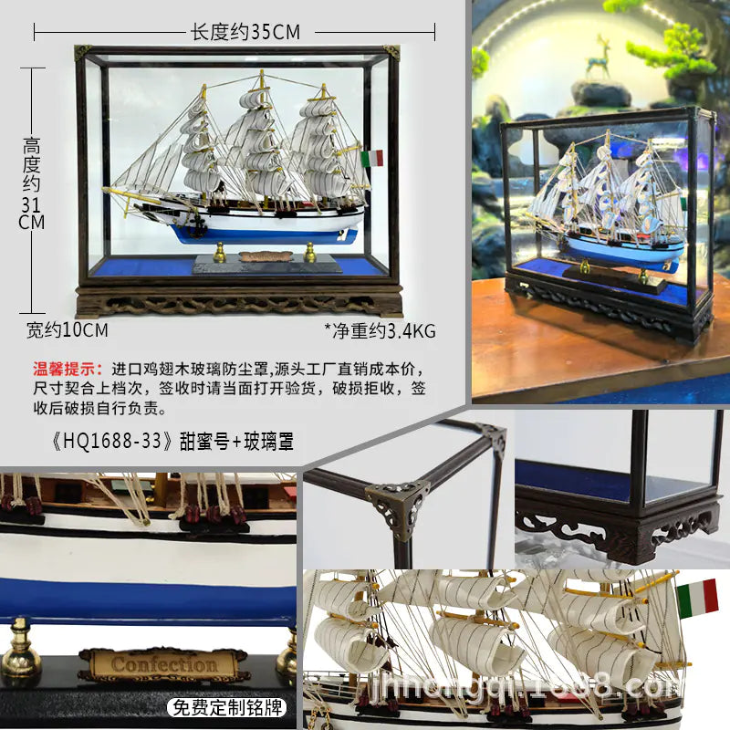 Maritime Masterpiece Wooden Ship